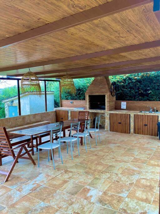 Villa Preciosa Con Hermosas Vistas. Hormigos Exterior photo
